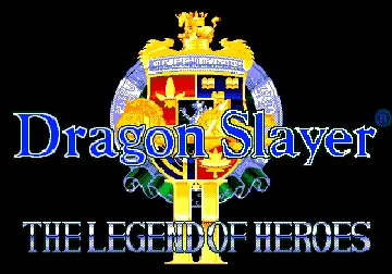 Dragon Slayer - Eiyuu Densetsu II (Japan) screen shot title